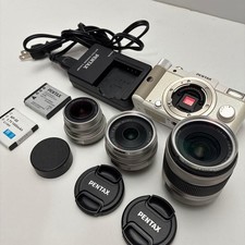 PENTAX Q Mirrorless Camera Lens 3 piece set