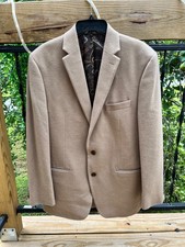 Lauren Ralph Lauren Men's Blazer 42L 75 Wool, 20 Silk , 5 Cashmere