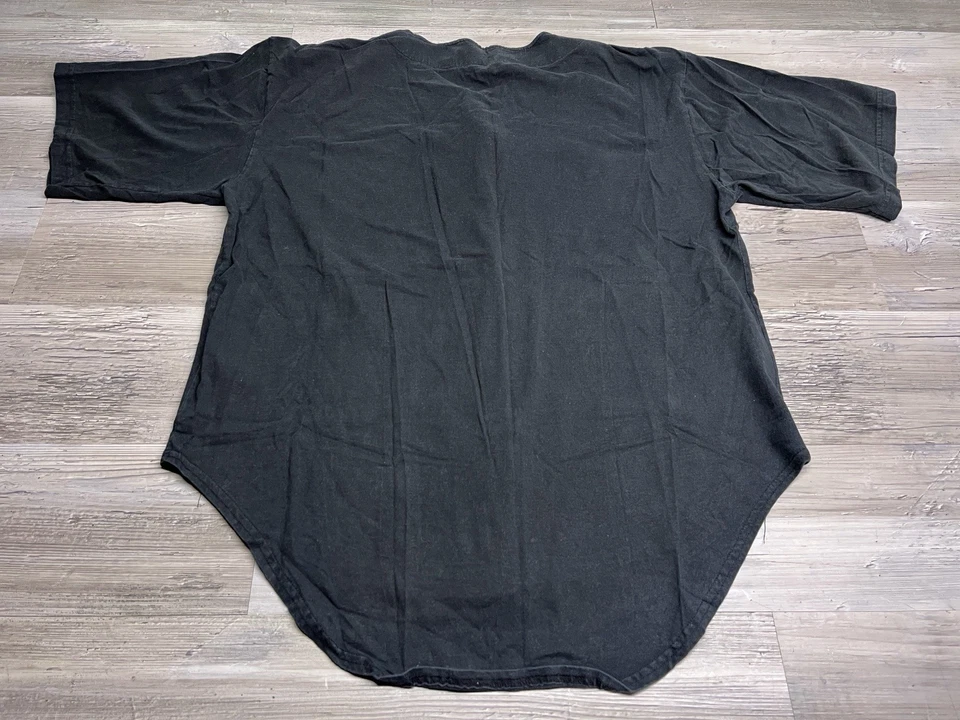 Camiseta de beisebol vintage Hooters corujas preta adulto tamanho XL restaurante novidade - Imagem 2 de 4