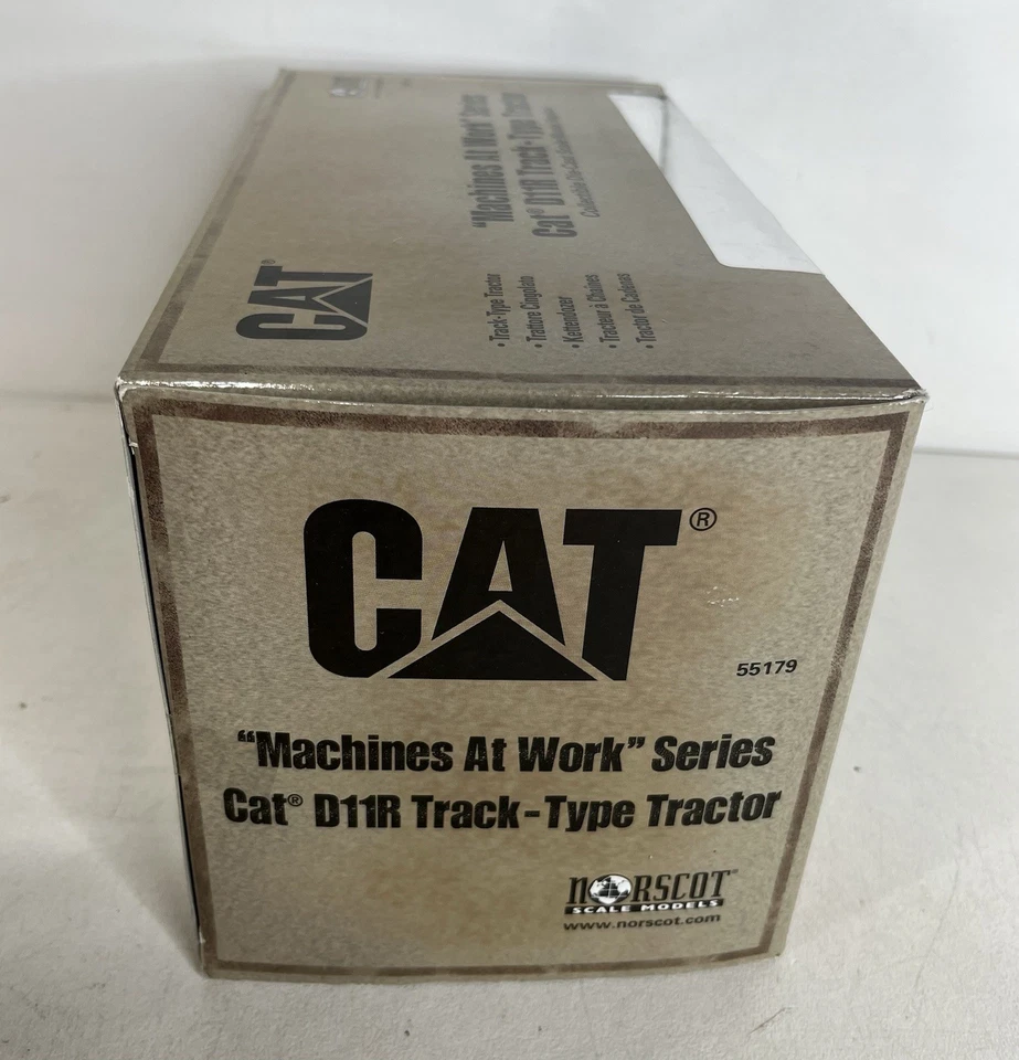 Norscot CAT D11R Track Type Tractor Machines At Work Series Die-Cast 1/50 MIB - Image 4 of 4