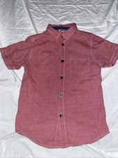 Wrangler Short Sleeve Button Up Kids Size 6/7 cowboy western