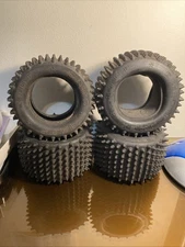 4 Step Dawg IMEX Monster Remote Control Truck Tires. 2 With Foam Insets