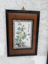 Wonderful Vintage Porcelain Plaque Tablet 