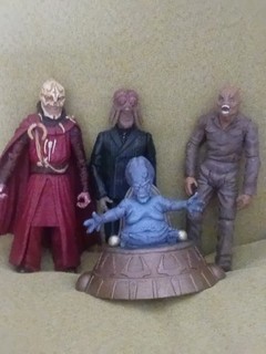 Dr Who Collectible Figures 5 inch Bundle of 4