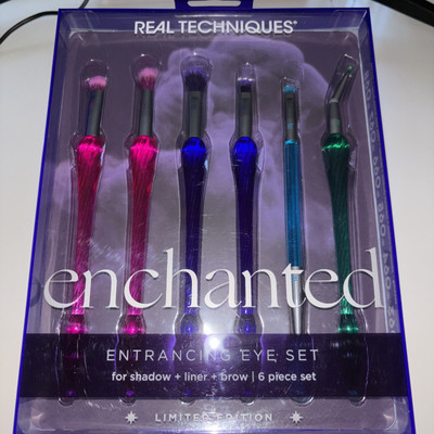 Limited Edition Real Techniques  6PC Enchanted Entrancing Eye Makeup Brush Set 