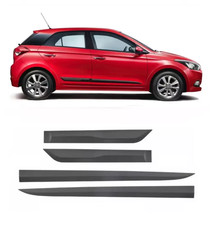 Protezioni porte paracolpi fasce portiere plastica nera per Hyundai i20 15-20*
