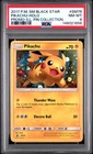 2017 POKEMON SM BLACK STAR PROMO #SM76 PIKACHU-HOLO PSA 8