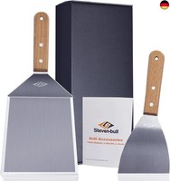Pfannenwender Edelstahl FüR Smash Burger, Grillspachtel For Grillen, Plancha