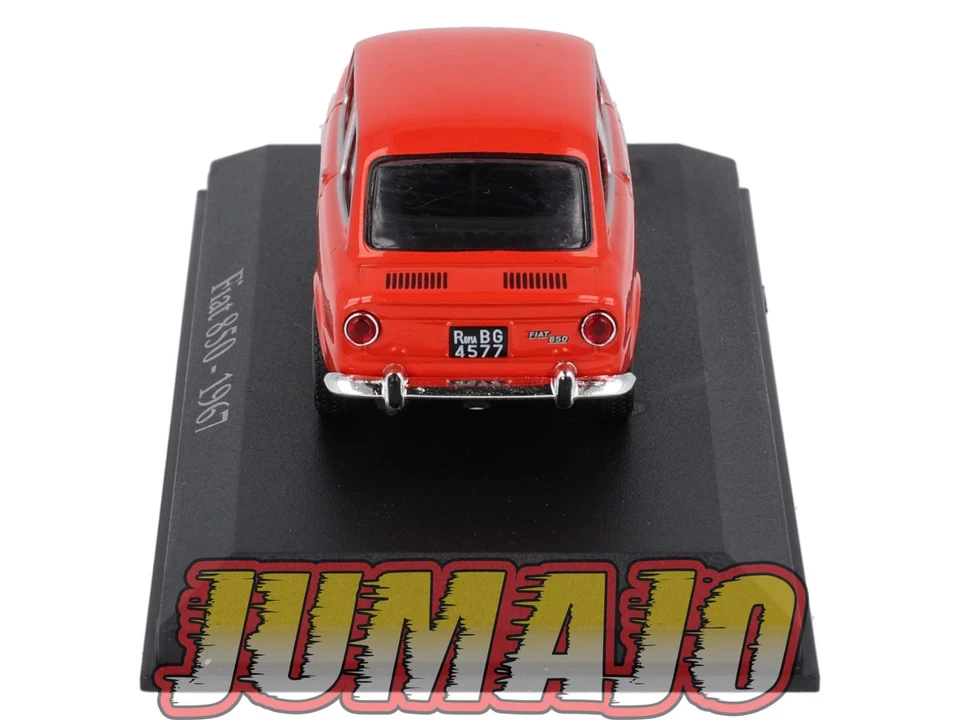 RBA20 voiture 1/43 RBA Italie IXO : FIAT 850 1967 - Photo 4/4
