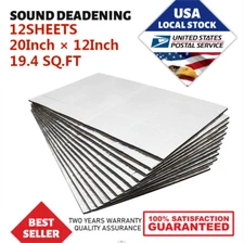 1.8Sqm Sound Deadening Noise Blocker Car Fender/Firewall Heat Shield Insulation