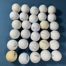 30 Used Golf Balls