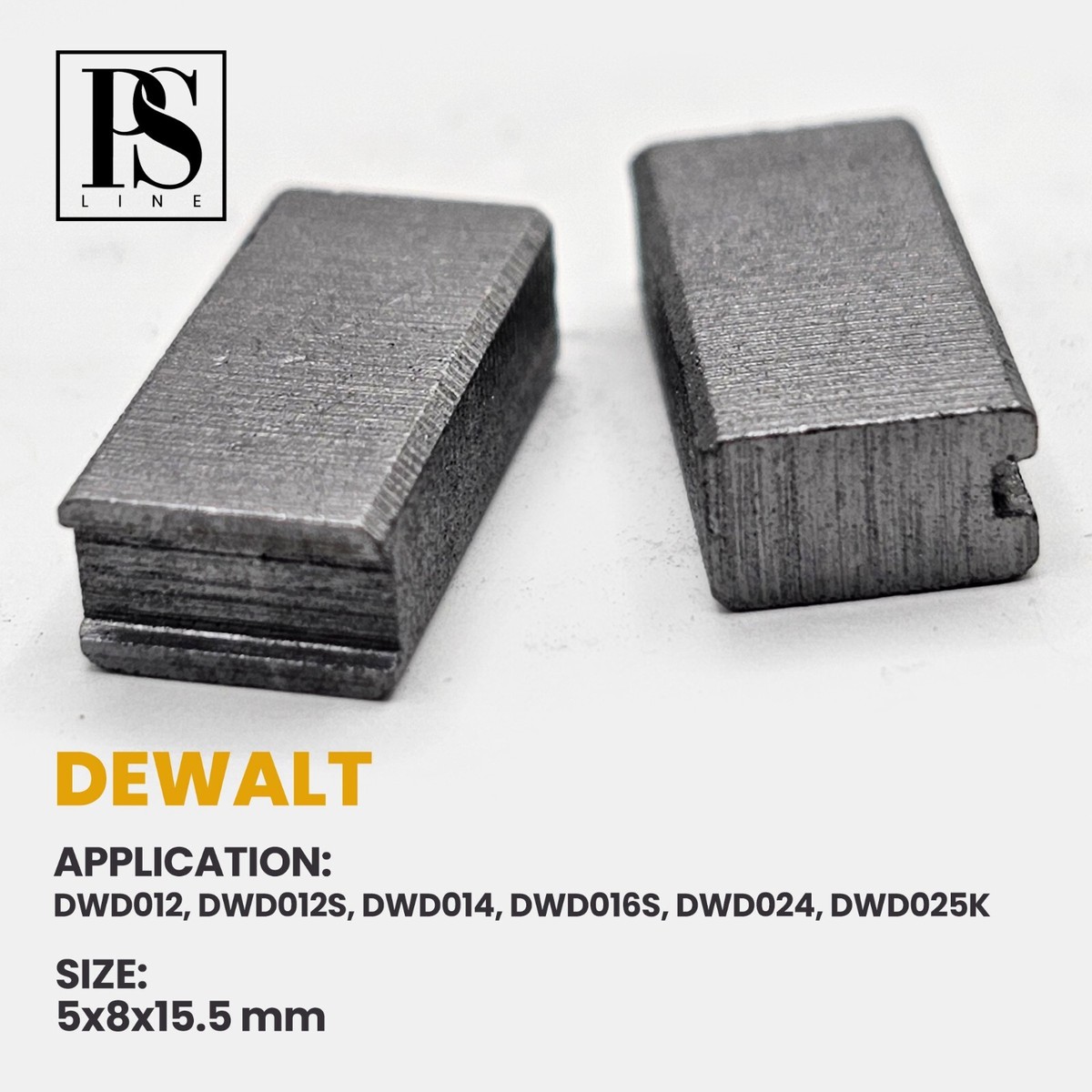 Carbon Brushes for Electric Motors DEWALT DWD012,