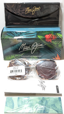 NEW Maui Jim Pua Pink Tortoise Rose Gold Polarized Maui Rose  display picture 3