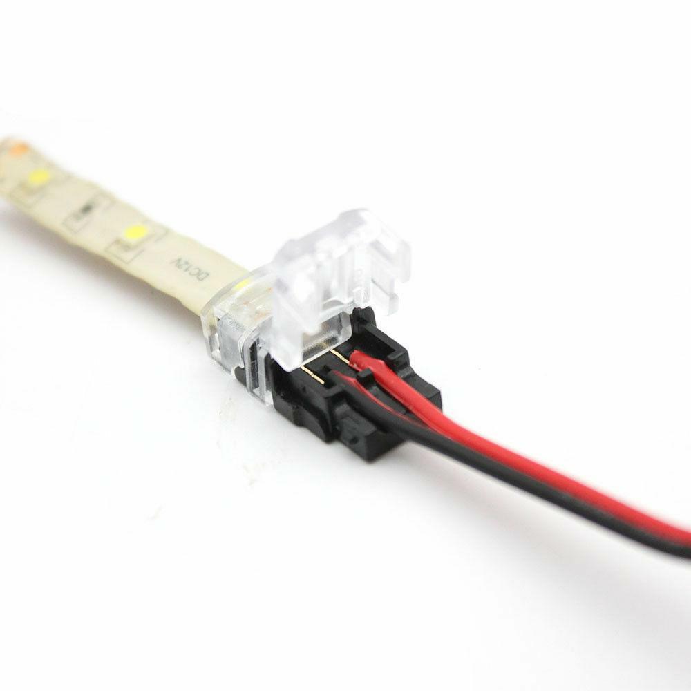 2/4/5-Pin LED Strip Adapter Connector Clip - For 5050, 5630 - Foto 12