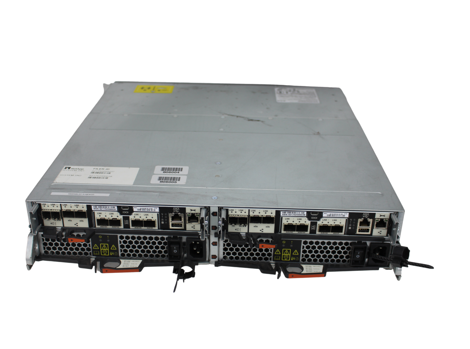 NETAPP NAJ1501 DS224C 24Bay 2x 11102505+B1 Controller 2x 913Watt