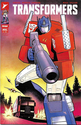 TRANSFORMERS #1  CLAYTON HENRY 4TH PRINTING VARIANT  IMAGE SKYBOUND 2024  NM