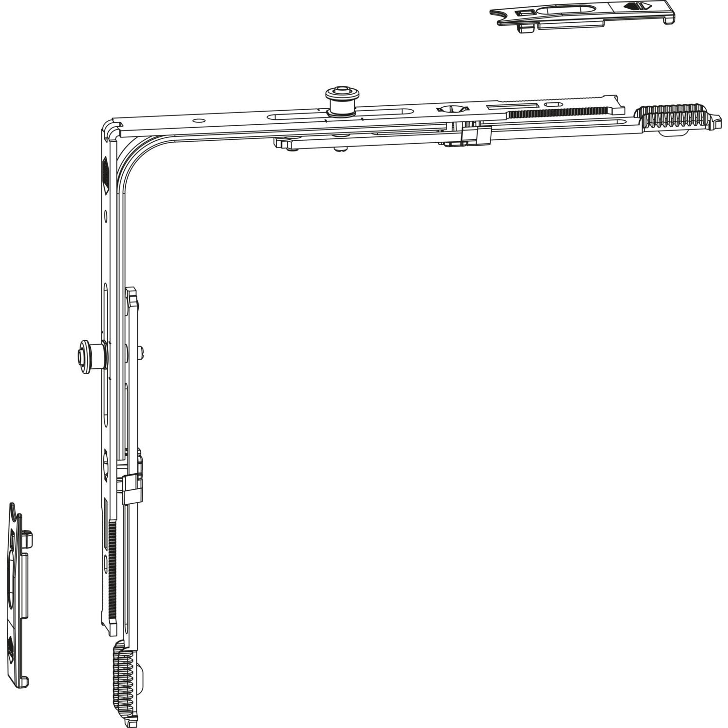 Maco Eckumlenkung Winkeltrieb C mit 2 i.S. Multi Trend 52936