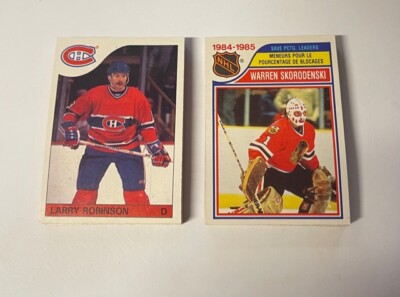 1985-86 O-Pee-Chee Hockey Singles You Pick | eBay