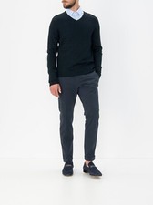 Joop Deep Navy Blue JK-18 Nathan V-Neck Sweater 18425