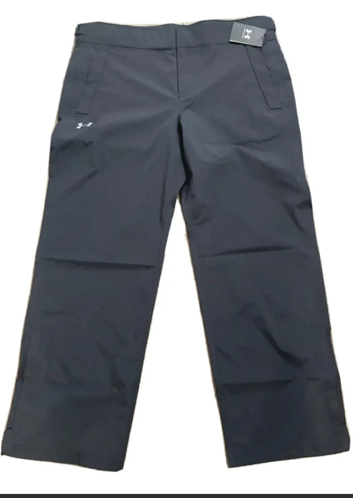 🔥🔥🔥Under Armour Mens XL Rain Pants Storm Waterproof Gray Golf NWT 🔥🔥🔥