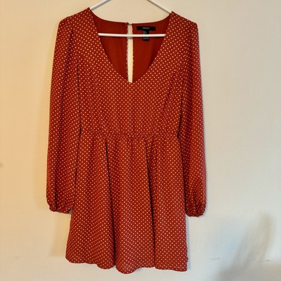 forever 21 red polka dot dress Polka Dot S Forever 21 FOREVER 21 THIN POLKA DOT PANTS WOMEN S MEDIUM 100  Depop