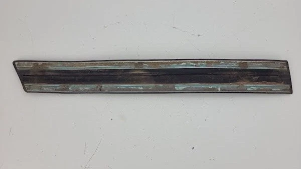 1996-1999 Land Rover Discovery porta traseira esquerda acabamento moldura preto fabricante de equipamento original - Imagem 3 de 3