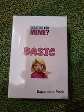 What Do You Meme? Basic Expansion Pack FACTORY SEALED BRAND NEW PARTY GAME 