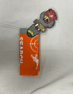 Neff Youths Scoped Socks Orange One Size Fits Most New