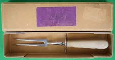 "Asprey & Co Bond Street London x Abercrombie & Fitch Carving Fork" (NIB)