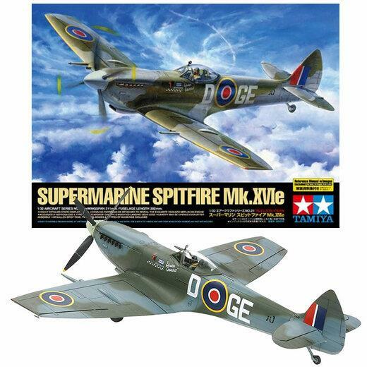 TAMIYA 60321 Spitfire MK XVIe 1:32 Aircraft Model Kit