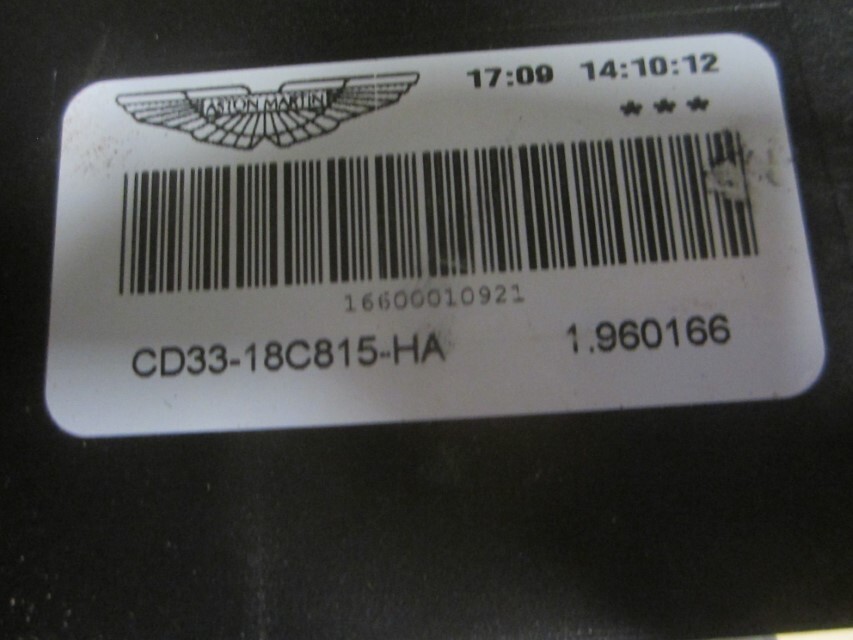 Aston Martin DB9 Coupe AC Climate Heater Control CD33 18C815 HA