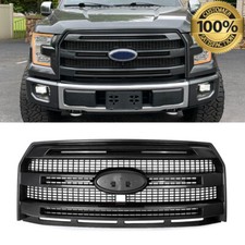 For 2015 2016 2017 Ford F-150 F150 Magnetic Front Upper Grille W Camera Hole Us For 2015 2016 2017 Ford F-150 F150 Magnetic Front Upper Grille W Camera Hole Us