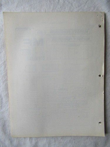 Massey Ferguson MF426 MF 426 zappa trapano parti libro catalogo manuale - Foto 9 di 9
