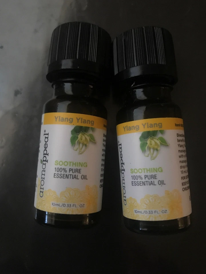 2 X Aceite Esencial Aromappeal Ylang Ylang 100% Puro-10 ml Aceite Foto 2 de 3