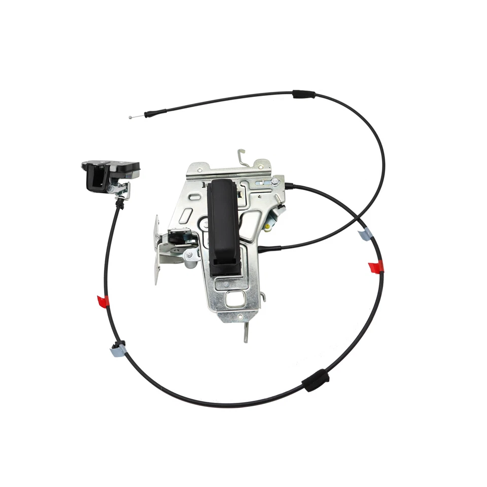 Right Sliding Door Latch Assembly W/cable Fit For 1992-2019 Ford E150 E350 E250 Foto 4 de 4