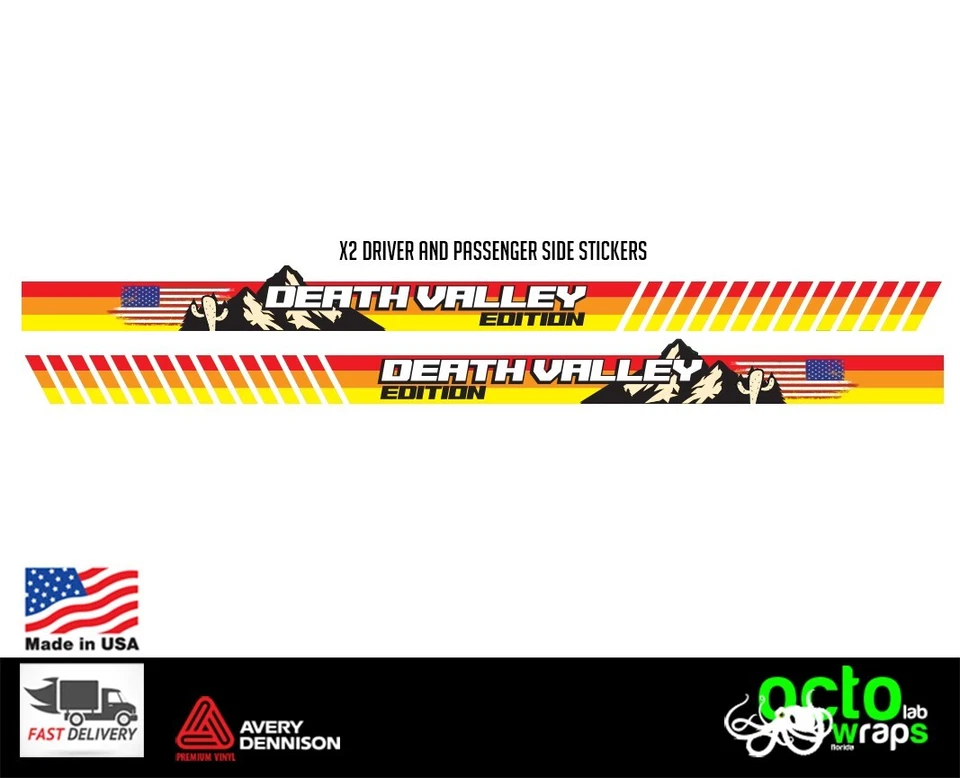 Ajuste Nissan Frontier Doble Cabina Pro 4x Puertas Calcomanía Pegatina Piezas Accesorios Foto 2 de 4