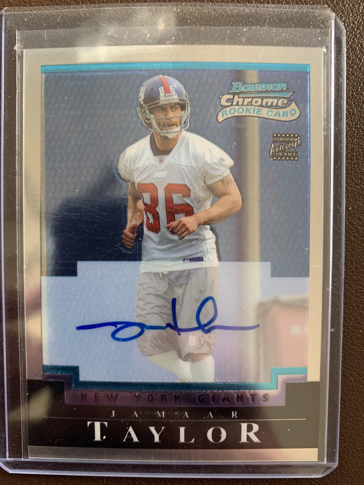 2004 Bowman Chrome #245 Jamaar Taylor