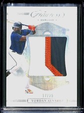 2020 Panini Flawless Patch Relic #P-YA Yordan Alvarez No 17 of 25