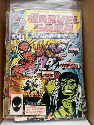The Marvel Saga #2 (Jan 1986, Marvel)