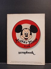 The Official Mickey Mouse Club Scrapbook Book - Grosset Dunlap