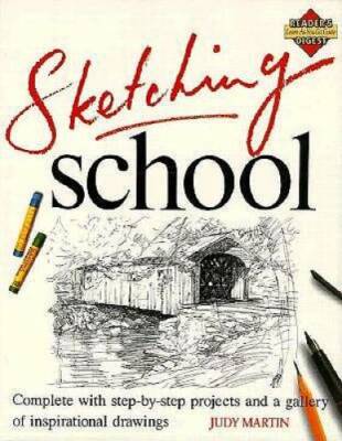 Sketching School (Learn as You Go) - Hardcover By Judy Martin - GOOD