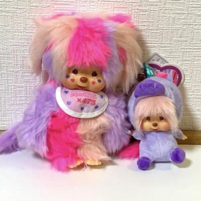 Monchhichi 475 Shinako Limited Wataame-chan Unicorn Plush doll
