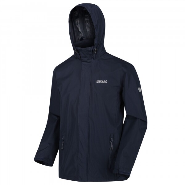 Regatta Mens Matt Windproof Waterproof Hooded Coat Full Zip