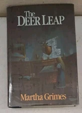 Vintage 1st Ed.-1985 HCDJ-The Deer Leap-Martha Grimes-Collectible Review Card
