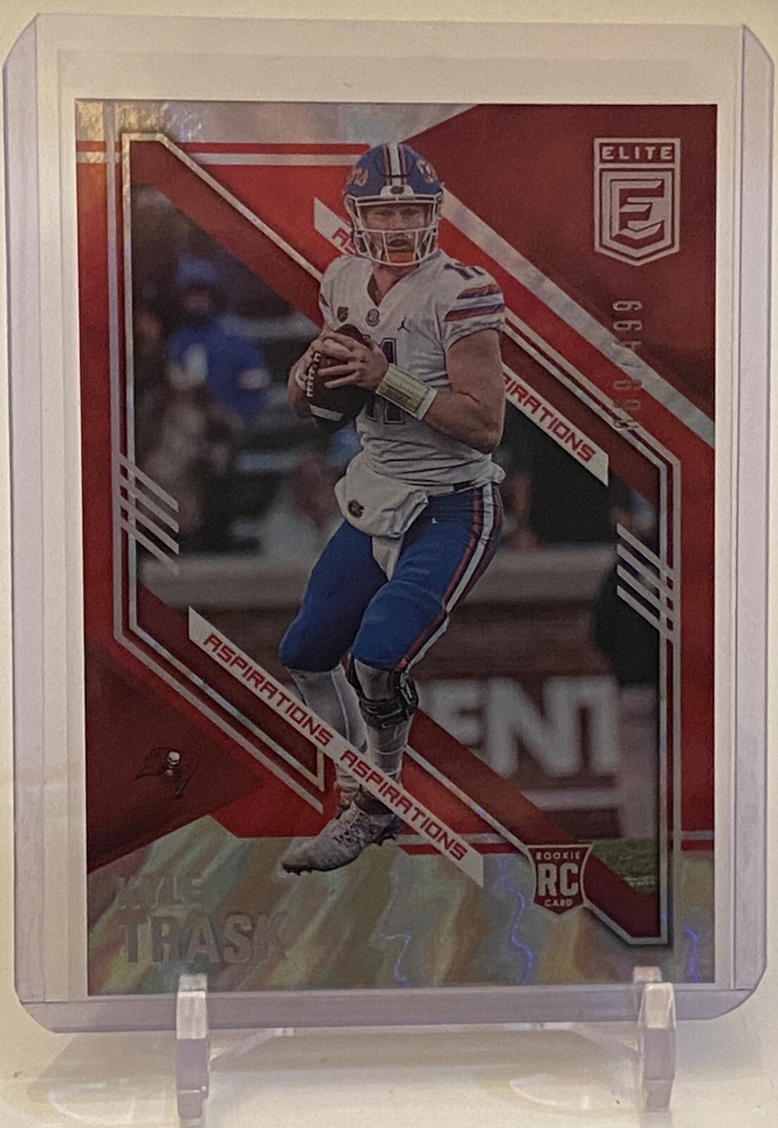 Kyle Trask 2021 Panini Donruss Elite Aspirations Red Card 106 #/499 W/Top Loader