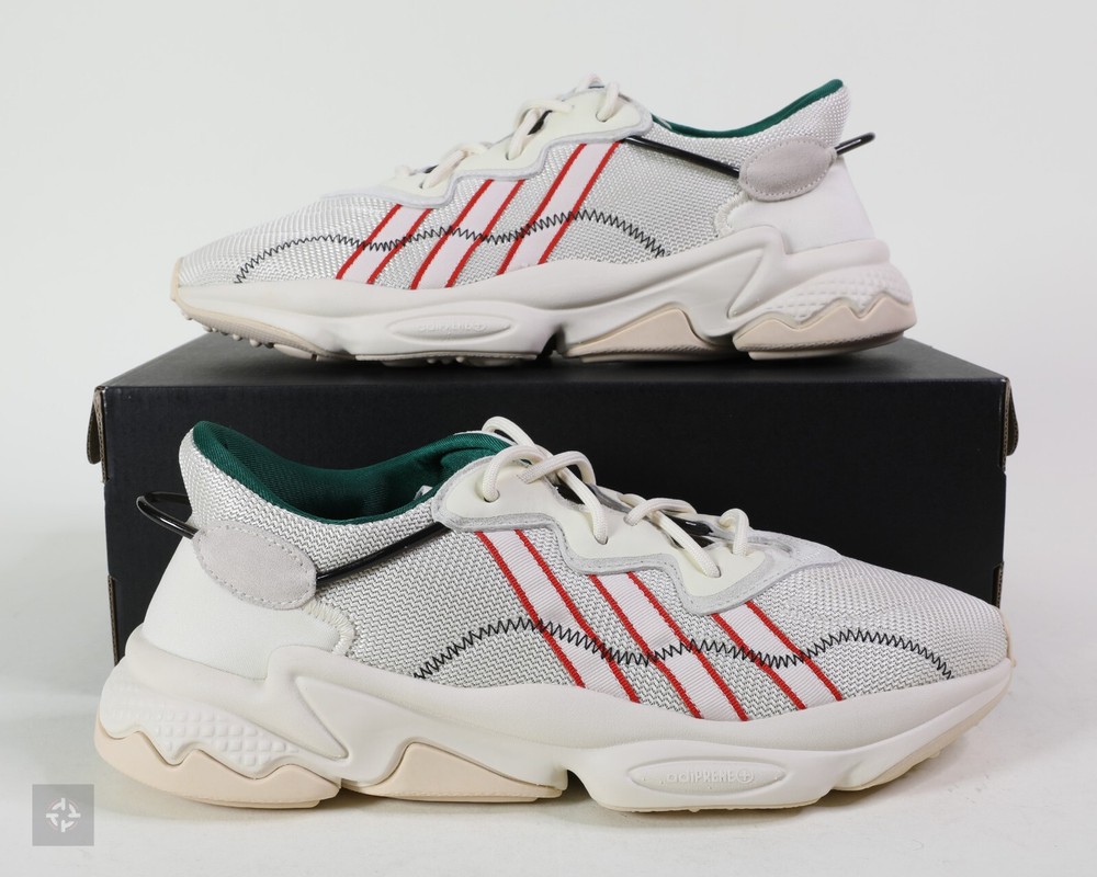 Adidas Ozweego Pusha T King White Red Green Shoes Men's Size 7.5-11 (EH0242)