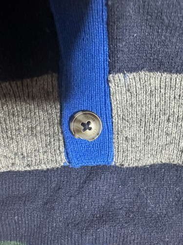 Preowned- Gap Striped Button Front Cardigan Boys (Size 4Y) - Picture 2 of 6