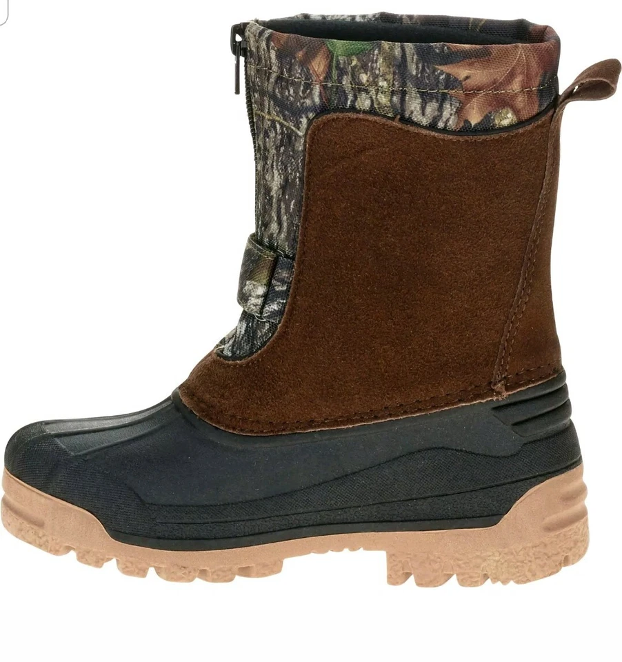 Mossy Oak Ozark Trail Niños Pequeños Temperatura Estampado Camuflaje Botas de Nieve Zapatos: 6-11 Foto 2 de 4