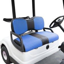 4Pcs Seat Covers Front  Rear For Yamaha Drive/Drive 2 2007 Orange/Black/Blue