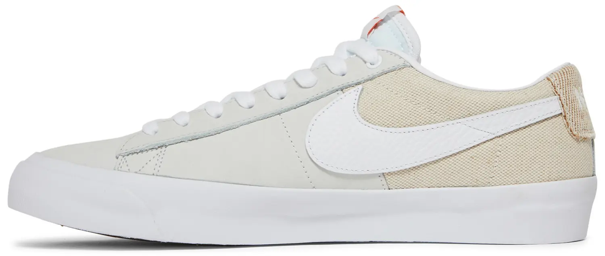 Nike SB Zoom Blazer Low Pro GT ISO Orange Label White Shoes DH9539